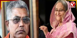 হাসিনার মৃত্যুদণ্ড বিতর্কে সরব দিলীপ, বাংলাদেশে ‘অবৈধ সরকার’ চলছে বলে দাবি রাজ্যের মন্ত্রীর