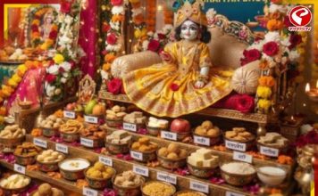 কেন গোপালকে ৫৬ পদ? শুধু খাবার নয়, জন্মাষ্টমীর ছাপ্পান্ন ভোগের নেপথ্যে রয়েছে কৃষ্ণের সেই ৭ দিনের লীলা