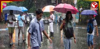 দক্ষিণবঙ্গে ফের ভারী বৃষ্টির পূর্বাভাস, ৫ জেলায় হলুদ সতর্কতা