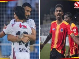 কলকাতা লিগে ইস্টবেঙ্গলকে পিছনে ফেলে খেতাবের দৌড়ে মোহনবাগান