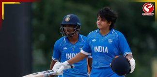 শেফালির বিধ্বংসী শতরান, রানের পাহাড় গড়ল ভারত