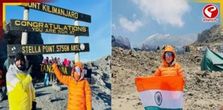 বাবাকে ক্যানসারে হারিয়ে কিলিমাঞ্জারো জয়, শিখরে উঠে সচেতনতার বার্তা আইএএস সোনালের